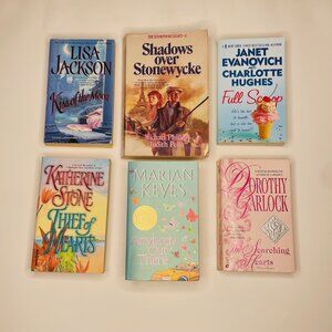 Collection of 6 Romance Novel Paperbacks